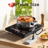 Traenvir Single Burner Electric Cooktop, Portable Electric Stove One Burner,
