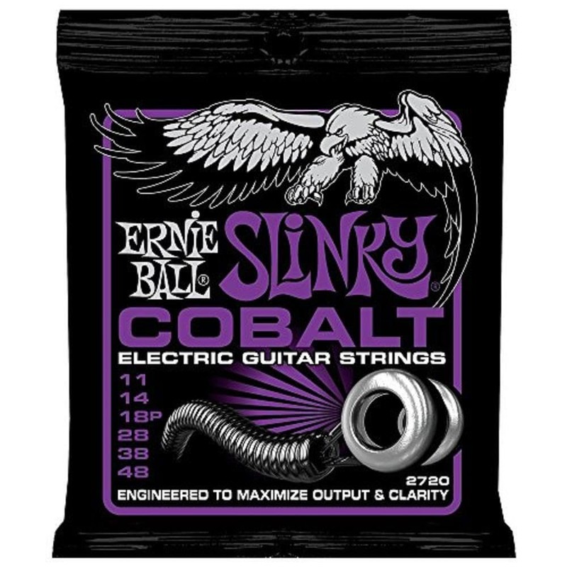 Ernie Ball Power Slinky Cobalt 11-48 Electric Guitar Strings