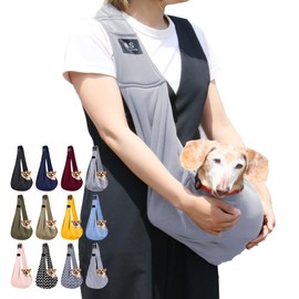 Pet Sling, Pet Bag, Carrier Strap, For Dogs and Cats, Small Dogs, Carrying Bag, Comes with Safety Rope, Adjustable, Cross-body Shoulder Bag, For Outings, Hugging, Going Out, Hospital, Traveling Up To