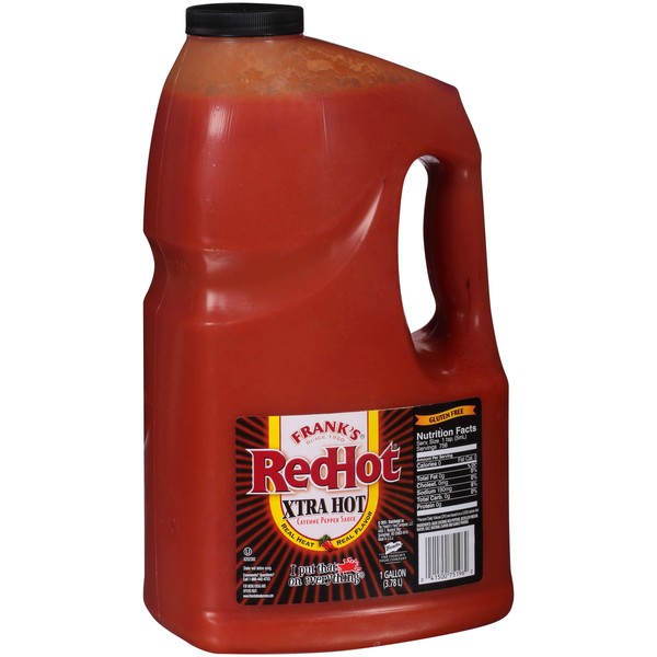 Frank's RedHot Xtra Hot Cayenne Pepper Sauce, 1 gal