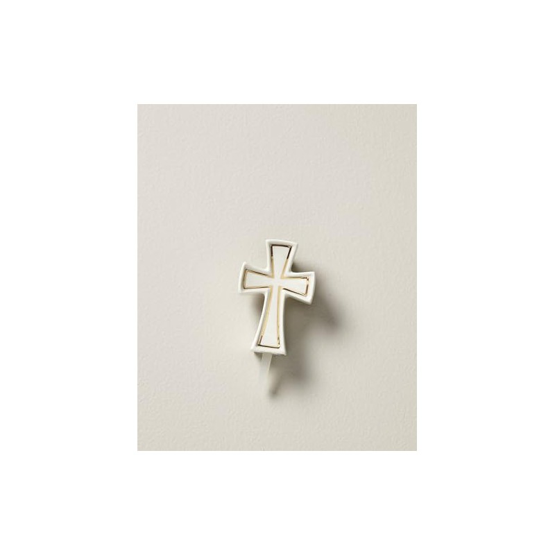 Lenox 894343 Profile Popper Cross Charm
