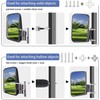 Golf Cart Side Mirrors for Rear Viewing – Adjustable Glass