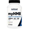 Nutricost myHMB Capsules 1,500MG Calcium HMB Per Serving, 120 Capsules,