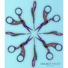Legacy Nails - Tijera profesional para cutículas multicolor de acero