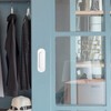 MOROBOR Self-Stick Oval Sliding Door Pulls, 2pcs Aluminum Alloy Hidden