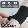 QTTRPCU 1 Pair Elbow Bandage, 1 Pair Wrist Bandage, for