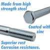 5 Pack Grade 2 Shear Bolts 1/2" x 3-1/2" Kit