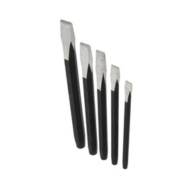 Paramount 5 Piece Cold Chisel Set: 5/16", 3/8", 7/16", 1/2", and 5/8"