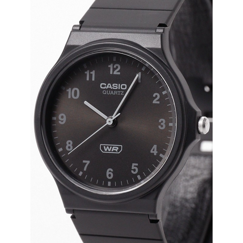 Beams Boy CASIO MQ-24B-1BJF Women's Black Watch, Bracelet Type