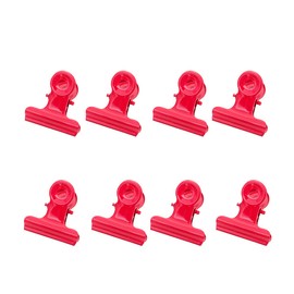 Eyeball Clips, 8 Pieces, Metal, Rustproof Clips, Colorful Stationery, Office, Sealing Clips, Food Storage, Photo Folders, Double Clips, Paper Clips, Commercial Use, Simulation Shops, Household