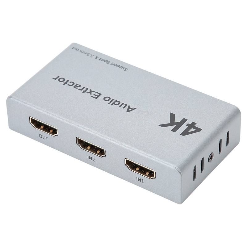 HDMI Audio Extractor Distributor 2 in 1 out 4k 30hz