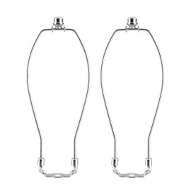 Aspen Creative 20010-22 Lamp Harp Set, Satin Nickel