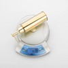 BGL Round Gold Standing Soap Dispenser, Shampoo Dispenser for Bathroom,