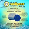 Smilyeez Blue Dotted Non-Scratch Scrubbing Sponge Refill for use with