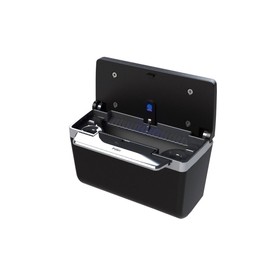 ミラリード 灰皿 ドア掛けソーラーアッシュ2 ブラック LED付き 汎用 SP-186