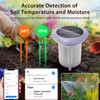 Solar Powered Wireless Zigbee Soil Moisture and Temperature Sensor for