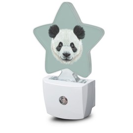 Night Light, Cute Panda with Dusk-to-Dawn Sensor for Bedroom,Bathroom and Living Room Sleep Friendly lamp for Women/Girls/Boys Gifts
