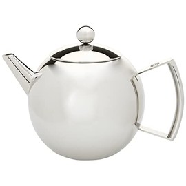 Avanti Mondo Stainless Steel Stylish Tea Pot, Silver, 15937
