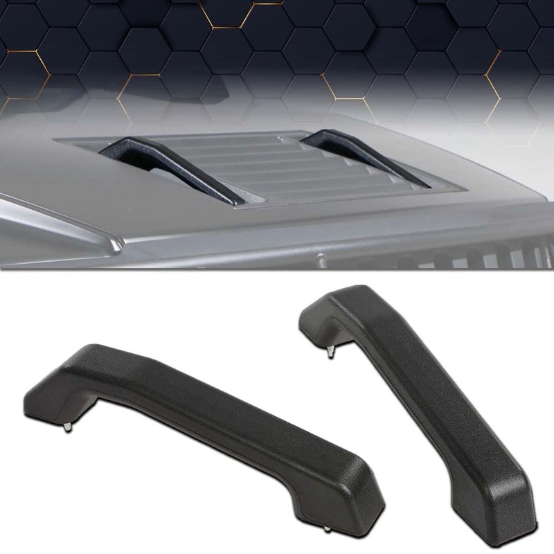 PIT66 Billet Hood Handles Compatible with 2003-2009 Hummer H2 &