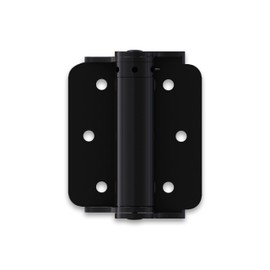 Hardware Essentials 852868 Hardware Essentials 852546 Satin Brass Double-Acting (3-inch) Black Adjustable Screen Door Spring Hinge, 3" (76.2mm), 2 Count