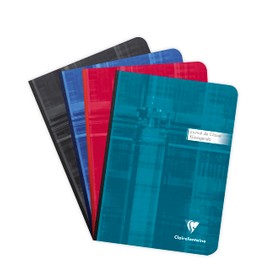 Clairefontaine 9547C Notebook DIN A5, 14 x 21 cm, 120 Sheets, Lined, 90 g, Pack of 1, Assorted Colours