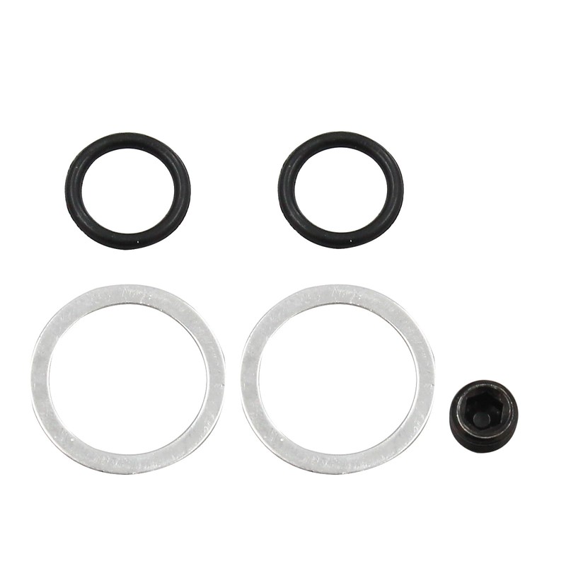 LVOUP 4150 Carburetor Fuel Line Kit AN6 Dual Feed Fuel
