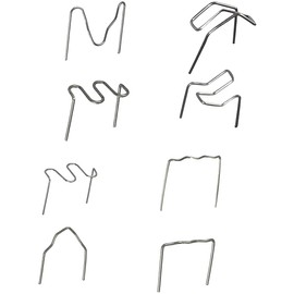 AGT Accessories for Plastic Welding Machine: Set of 2000 Welding Nails for Plastic Welding Machine KSW-10, 8 Nail Types (Plastic Welding Machine Clips, Plastic Welding Machine Set, Car)