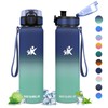 KollyKolla Stainless Steel Water Bottle, Thermos Flask, 1 Litre, BPA-Free