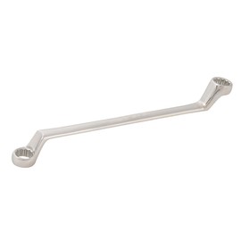 Dapetz ® 14mm - 15mm deep Offset Bi-hex swan Neck Ring Spanner or Wrench, Metric Polished Comes with a Thin Profile and Made of Chrome Vanadium Steel