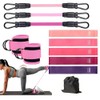 Ligas de Resistencia para Ejercicio, 11Pcs Juego de Bandas de