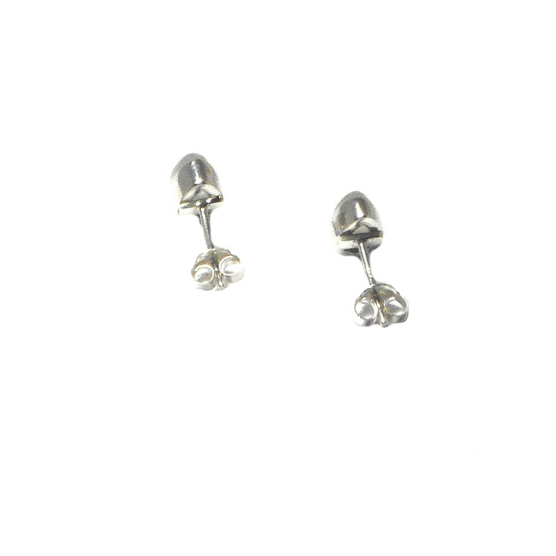 Art Gecko MSST0905181 Sterling Silver Moonstone Stud Earrings 925 x
