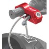 SKYJDM Motorcycle Lock Combo - Helmet and Brake Anti-Theft Grip