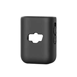 XBERSTAR Silicone Case for DJI Mic 2 Silicone Protective Case Sports for DJI Mic 2 Microphone Accessories (Black)