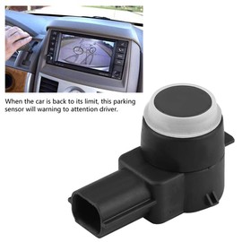 Aramox Parking Aid Electronic Parking Meter Car PDC Parking Sensor Front Rear Garage Parking, Car PDC Bumper Parking Reverse Sensor Suitable for 3500 2013 (Black + White)