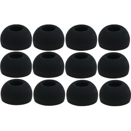 12pcs - Large (L) Eartips Compatible with Raycon Everyday and Fitness Wireless Earphones - Replacement Earbuds Adapters (All-B)