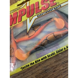 Northland Impulse Reactionary Baits Paddle Shad 3.5 IN Brown Crawda