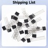 20 Pack A3144 Hall Effect Sensor 3Pins Magnetic Detector for