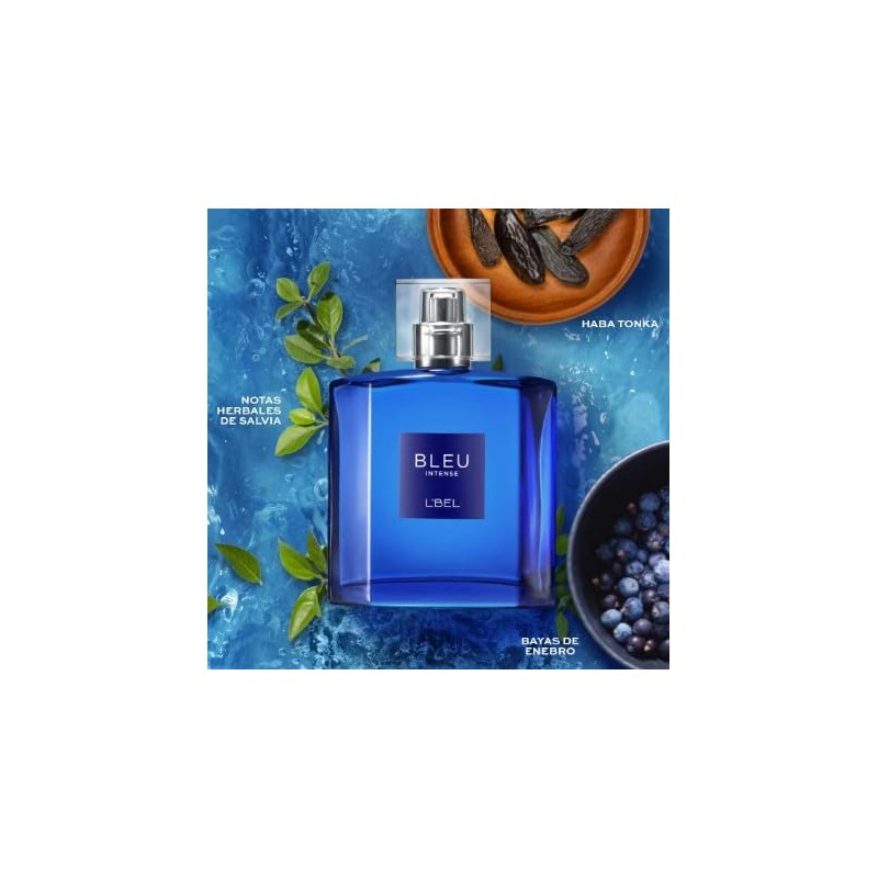 L'Bel Bleu Duo Set: Bleu Intense and Bleu Night Parfum/Perfume