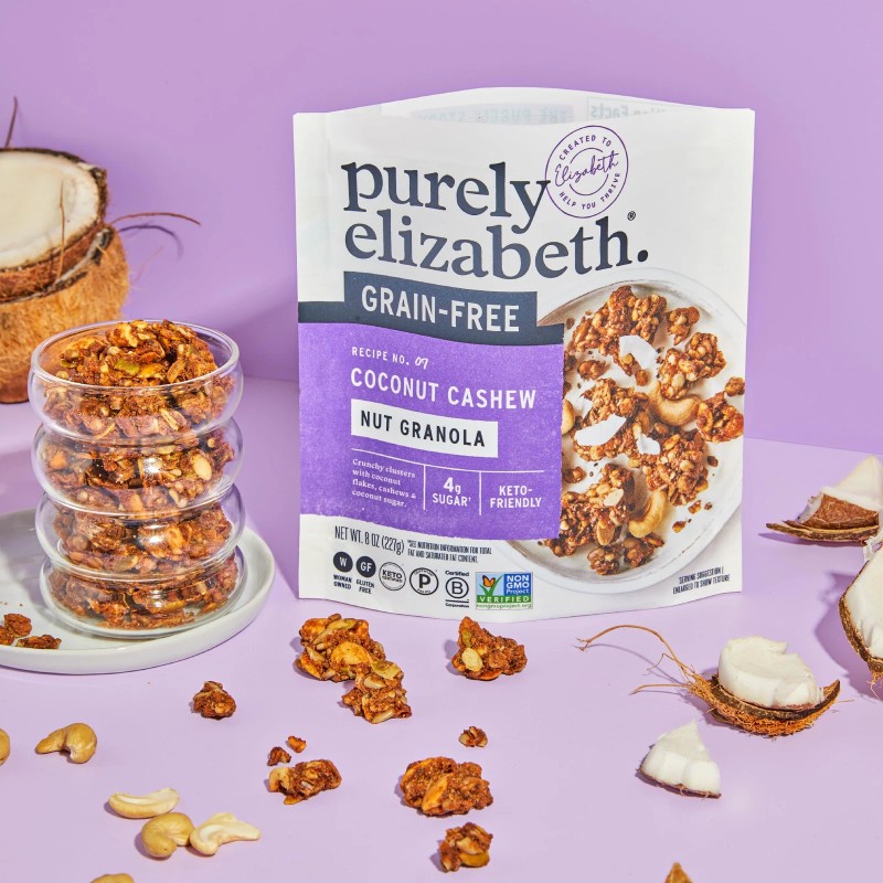 Coconut Cashew Grain Free Granola Pack of 3 8 Ounce