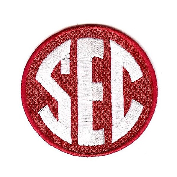 SEC Conference Team Jersey Uniform Patch Alabama NCAA