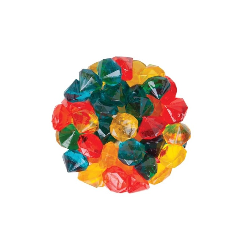 Bayside Candy Gummy 3D Gems Candy - 3d Gem shaped