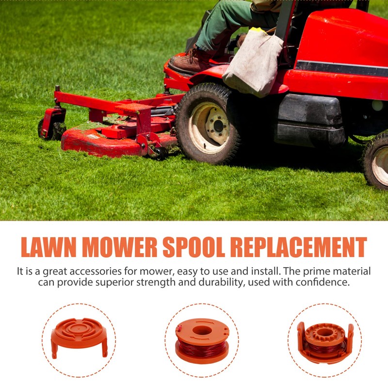 Kisangel 1set Mower String Trimmer Line Replacement for Spools Grass