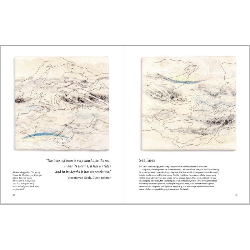 Textile Creativity Through Nature: Felt, Texture, and Stitch