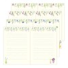Midori 12879006 Diary, Dried Flower Pattern