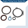 Hihaha Engine Timing Cover Gasket Kit for GMC Envoy 2004-2009