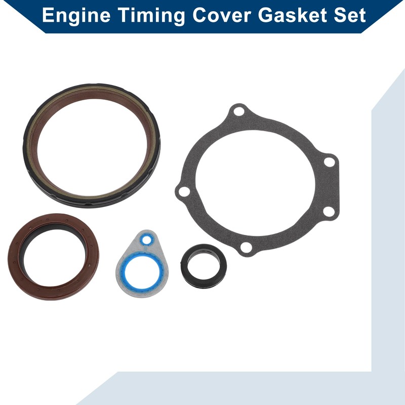 Hihaha Engine Timing Cover Gasket Kit for GMC Envoy 2004-2009