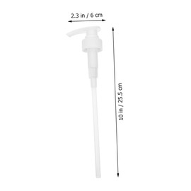 Zerodeko 6pcs Press-Type Lotion Bottle Pumps for Shampoo and Hand Soap Dispensers Convenient Replacement Pump for Home Use for Shower and Liquid Soap