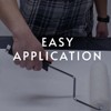 Roman PRO-838 Heavy Duty Clear Wallpaper Adhesive, for Non-Wovens, Commercial