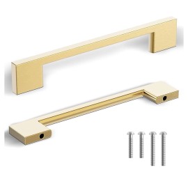 Southern Hills 5pc Brushed Gold Cabinet Pulls - (128mm) SH3229-128-NSG