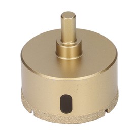 Diamond Hole Saw Carbon Steel Tile Holes Opener Drill Bit for Porcelain Glass Triangular Shank65mm